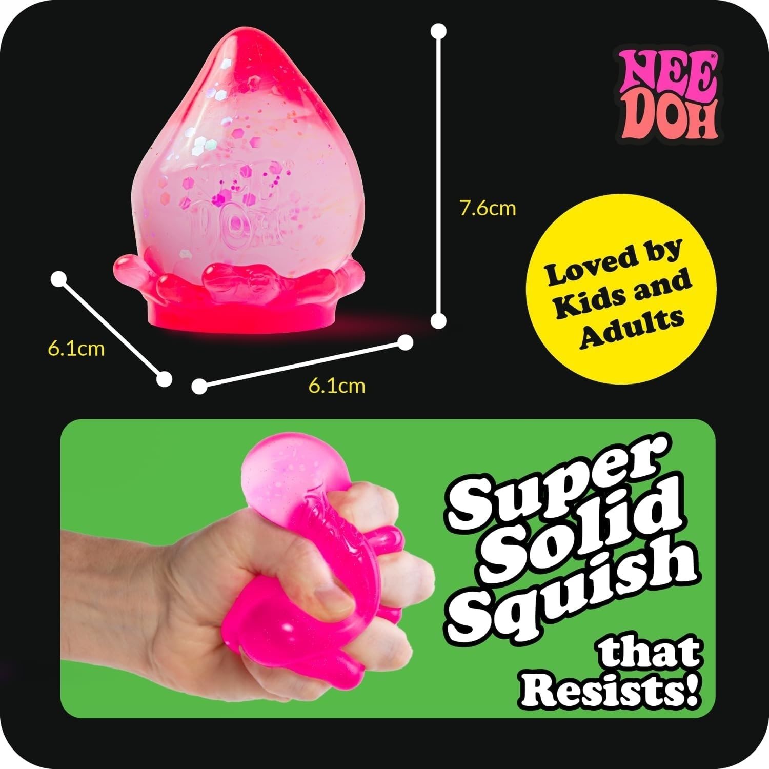 NeeDoh Gumdrop – Textured Sensory Toy – 2.5"
