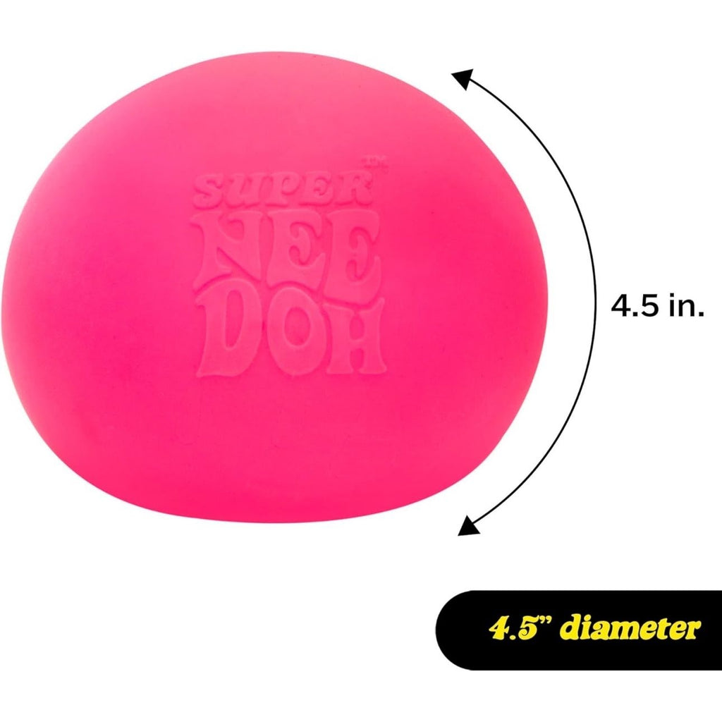 Super NeeDoh – Jumbo Stress Ball – 4.5" – Assorted