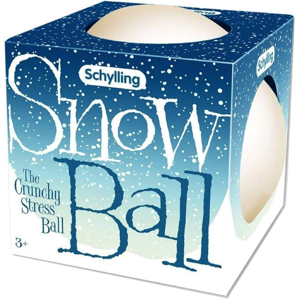 NeeDoh Snow Ball Stress Balls – Crunchy &amp; Squishy – 2 Pack