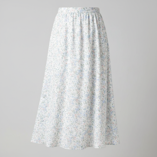 Floral Midi Skirt