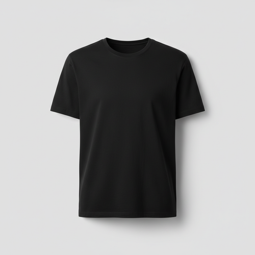 Black Basic T-Shirt